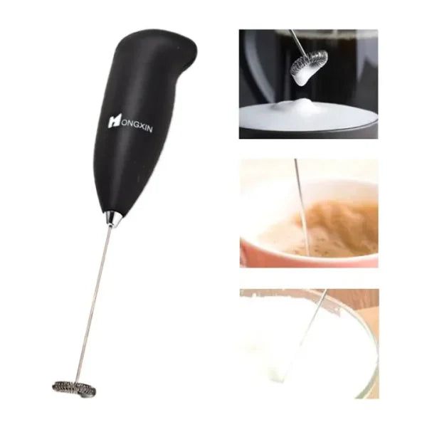 Small-Scale Electric Milk Frother Handheld Egg Beater Coffee Maker